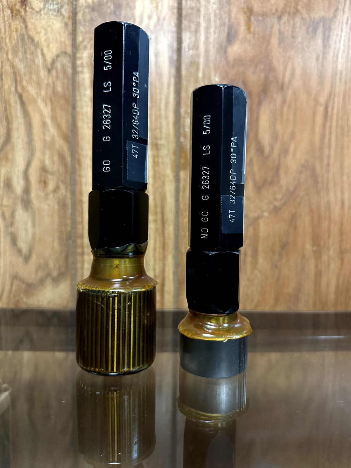 GO NO GO G26327 LS 5/00 47T 32/64DP 30°PA BASED ON ANSI B92.1-1970