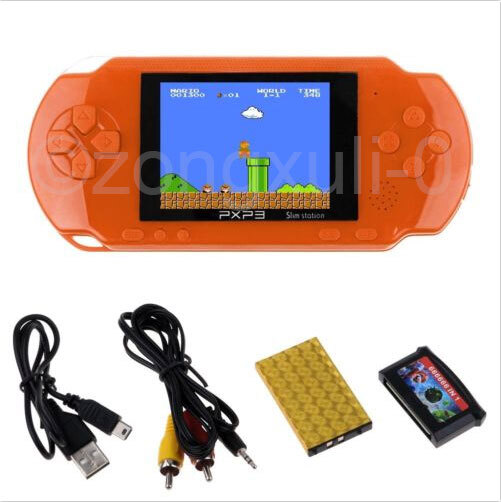 US STOCK PXP3 Game Console Handheld Portable 16 Bit Retro Video Games Xmas Gift