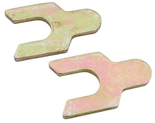 Control Arm Shims, Upper, Individual Mount, 1/8 in, Steel, Zinc Oxide, Set of