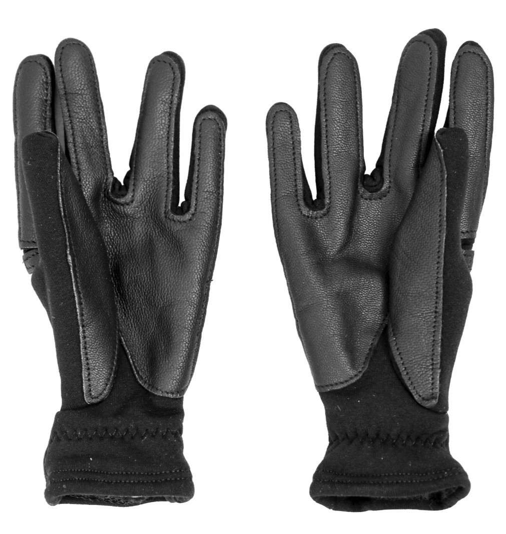 Small - US Marine Corps Black Dress Gloves USMC Ceremonial