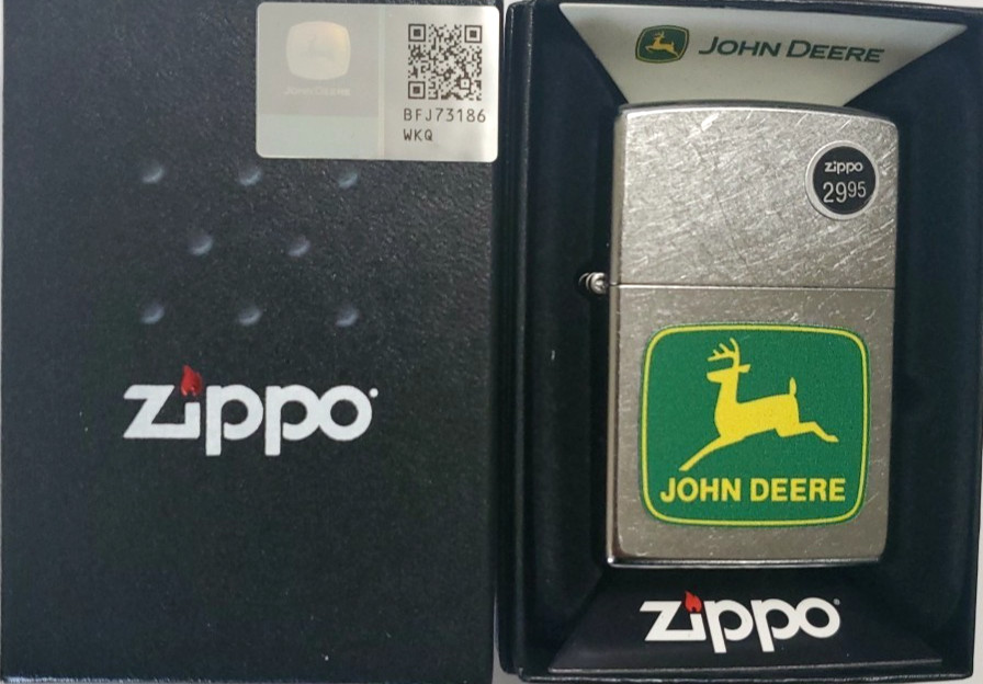 Zippo  Lighter John Deere  46764/ #35N