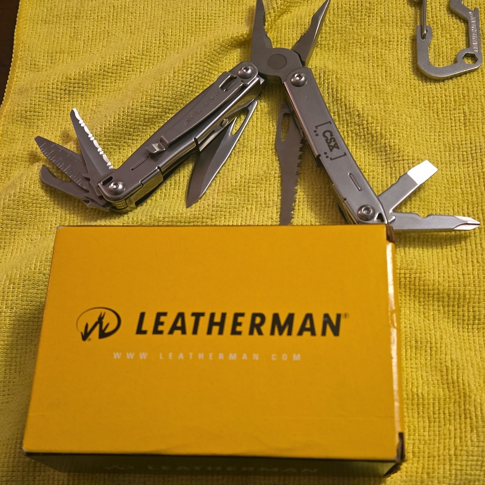Leatherman Sidekick Multi-Tool w/ Sheath, Box & Carabiner