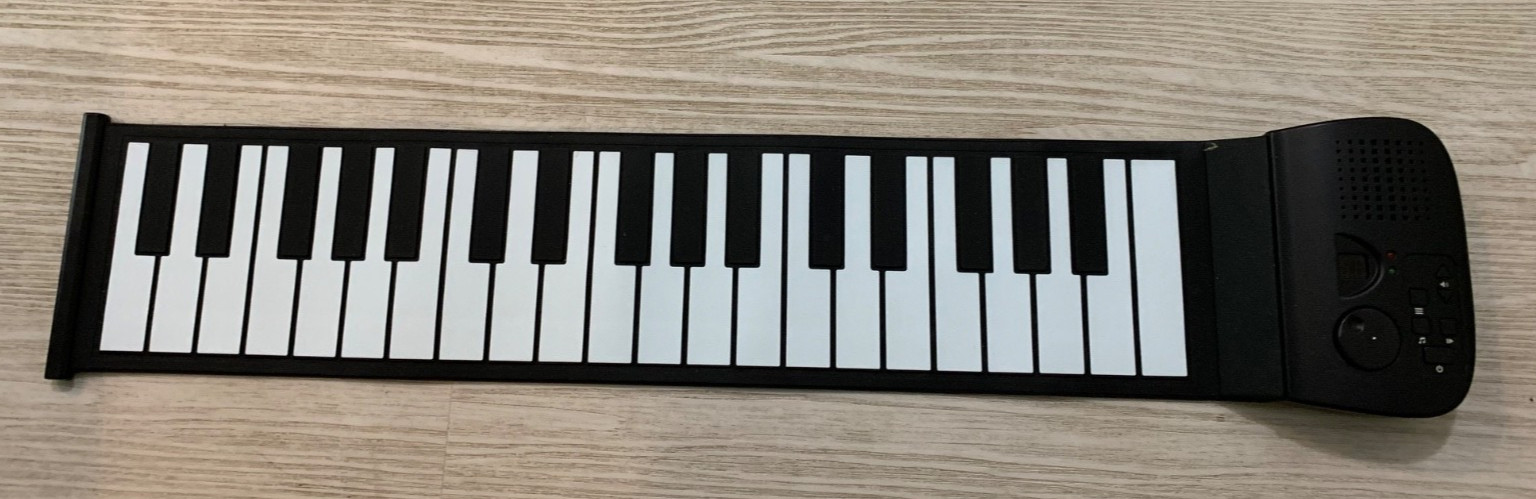 Fao Schwarz Roll Up Portable Electronic 37 Key Piano Digital Keyboard 2019