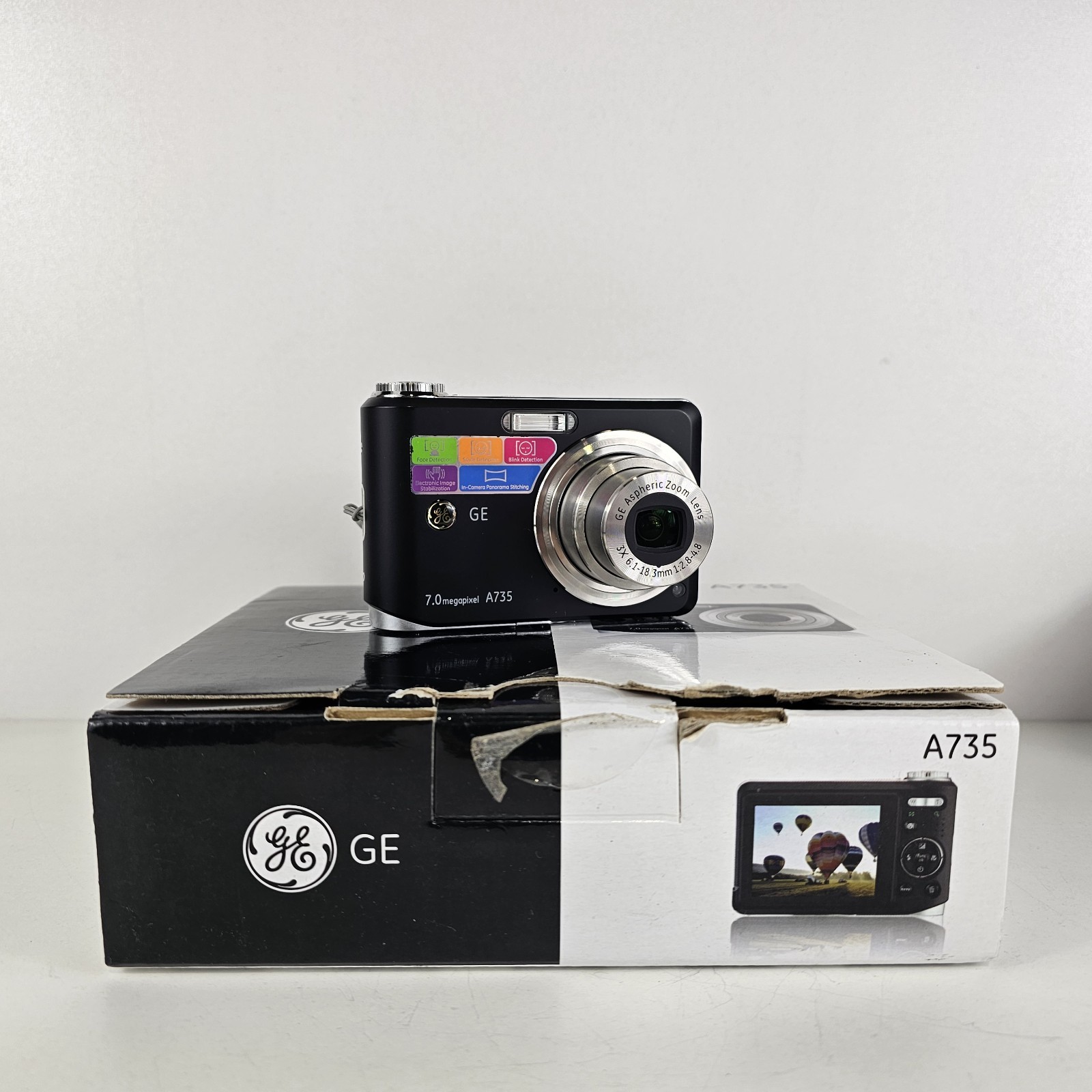 GE A735 7.0MP Digital Camera – Boxed, Tested & Working