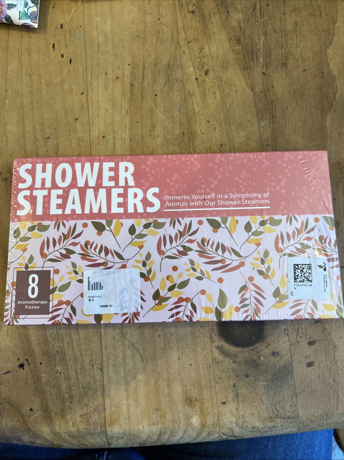 Shower Steamers Aromatherapy Fizzies  8 Pack  Natural Oils Sealed