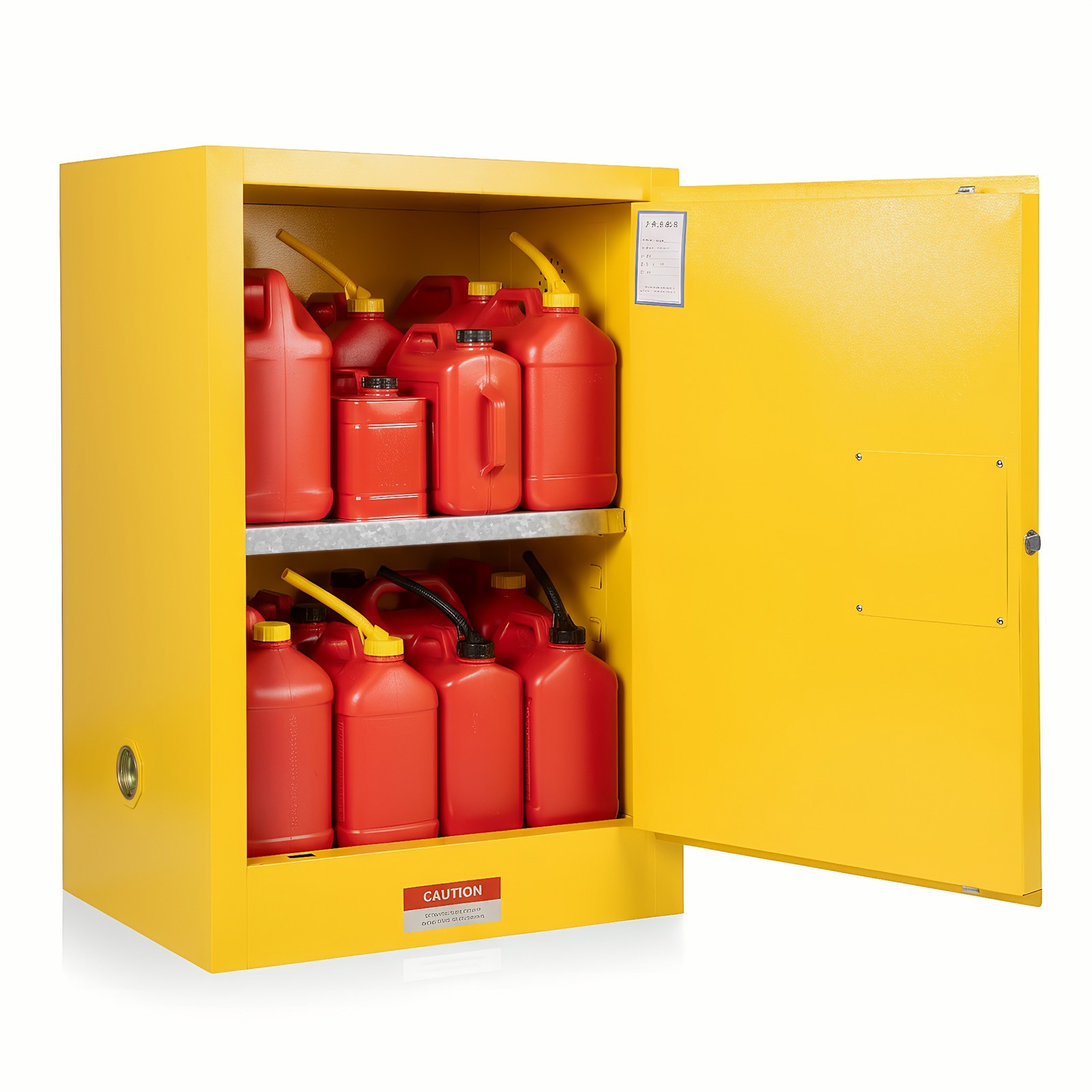 12 Gallon Hazardous Storage Cabinet Flammable Cabinet for Industry and Home