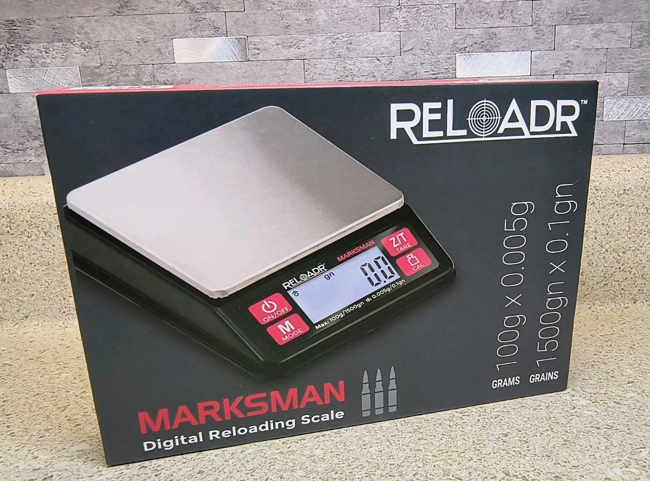 RELOADR  Marksman Digital Reloading Scale - (100G X 0.005G, 1500 gr) NEW in BOX!