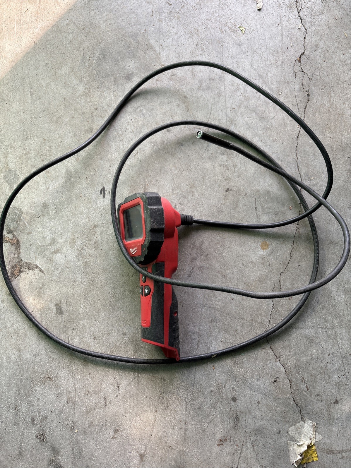 BROKEN MILWAUKEE 2314-20 M12 ROTATING INSPECTION SCOPE CAMERA OEM TOOL 12V 839