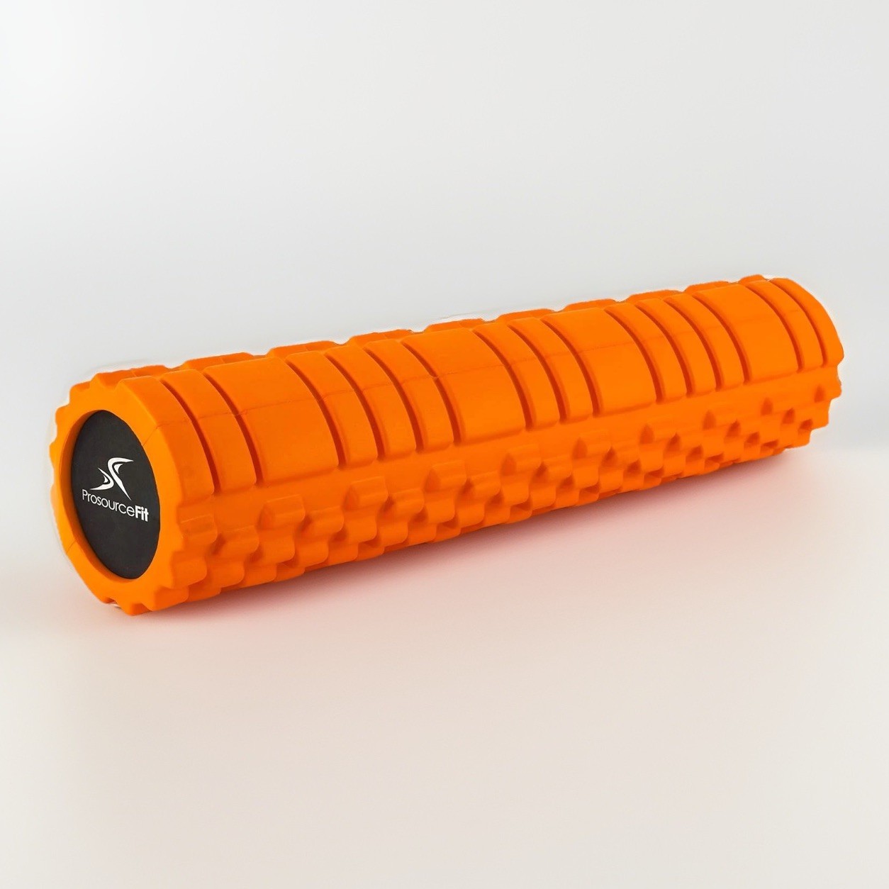 ProSource Sports Medicine Foam Roller with Grids for Deep-Tissue Massage Orange