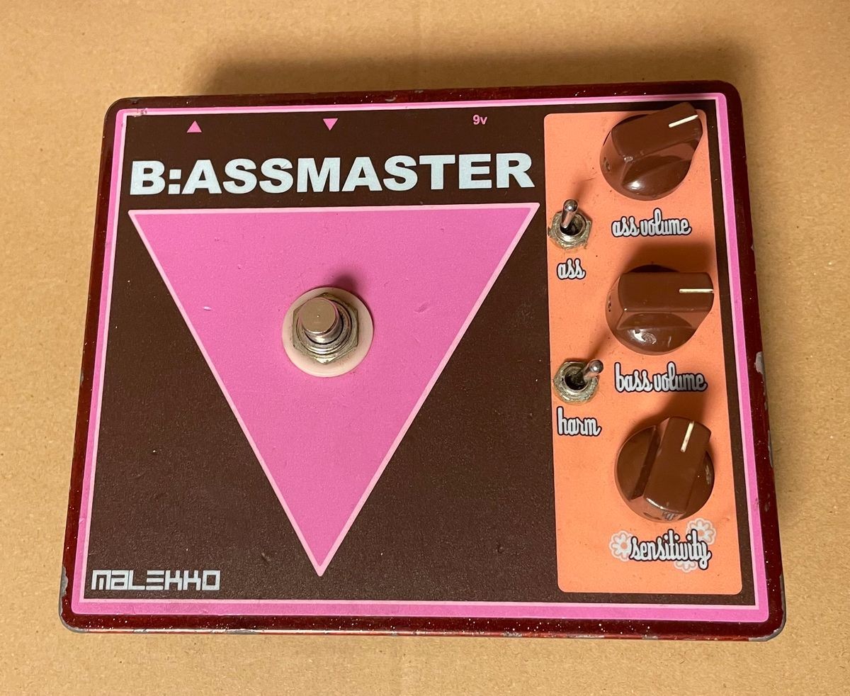Malekko B:ASSMASTER Bass Fuzz Pedal Vintage Style Bassmaster form Japan