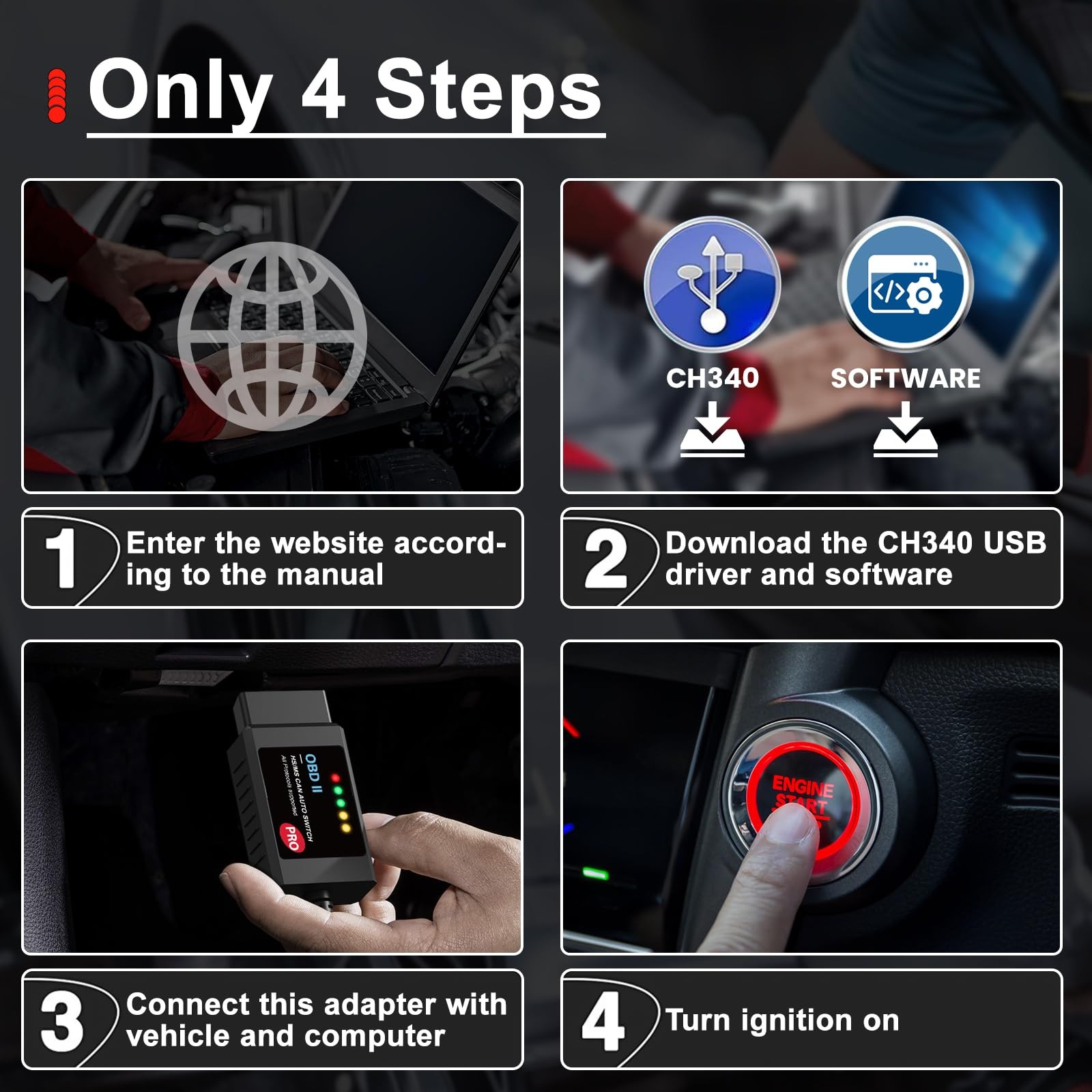 FO~scan Pro Car Scan Tool Programming OBD2 Diagnostic Scanner For Ford F Series