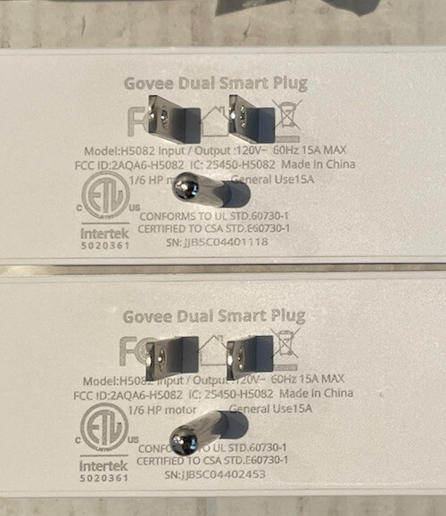 Dual Smart Plugs