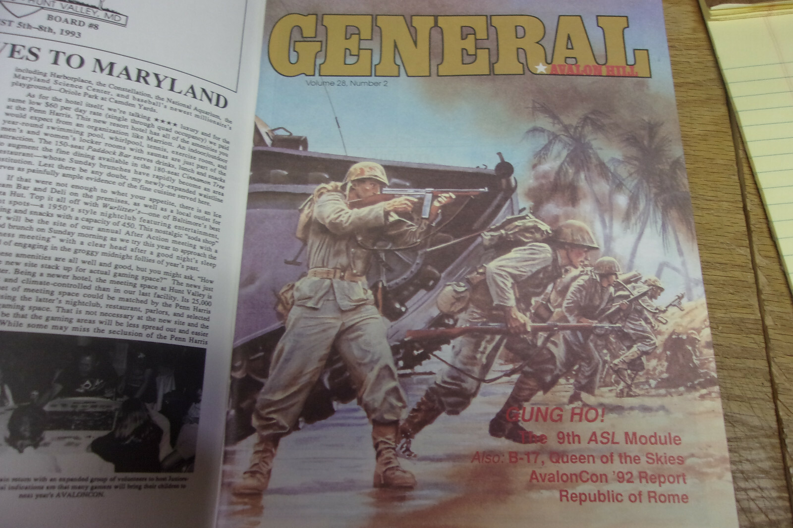 Avalon Hill General Volume 28-2 - Gung Ho