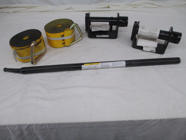 Lot of 5 Kinedyne and Pacific Cargo Trailer Winch & Strap Parts