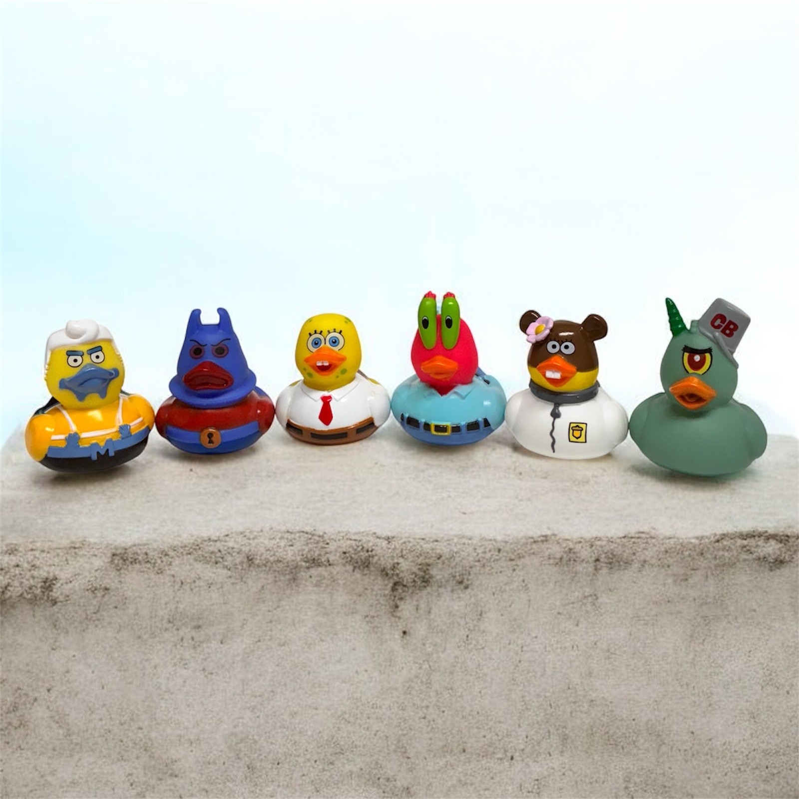 SPONGEBOB SQUAREPANTS Nickelodeon Character JEEP Mini Rubber Ducks | YOU CHOOSE