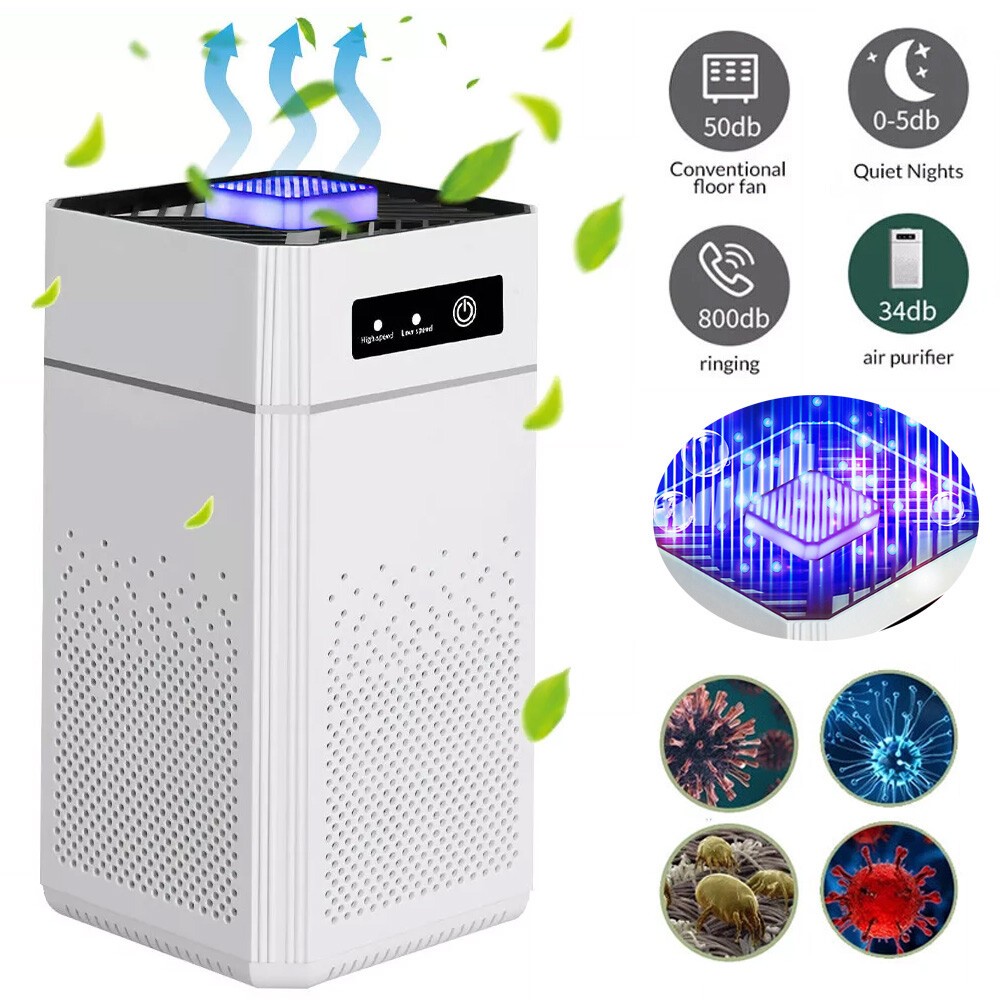 Air Purifiers For Home Large Room Medical Grade HEPA Air Purifier Smoke Odor Pet