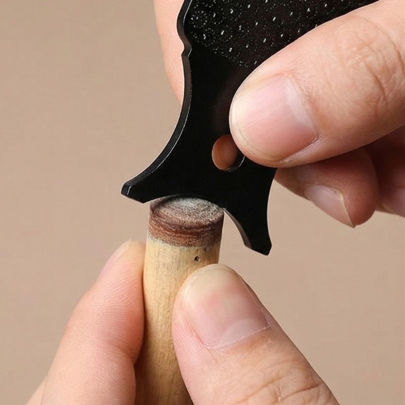 Snooker Pool Cue Tip Shaper Professional Pool Cue Tip Shaping Tool
