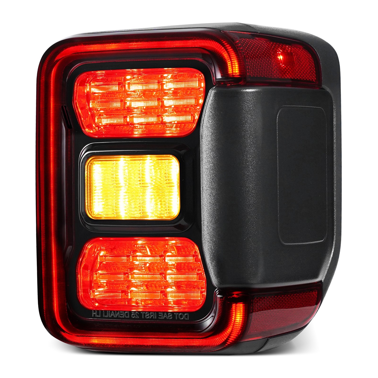 LED Tail Light Assy For 2020-2025 Jeep Gladiator W/O Blind Spot Right Passenger