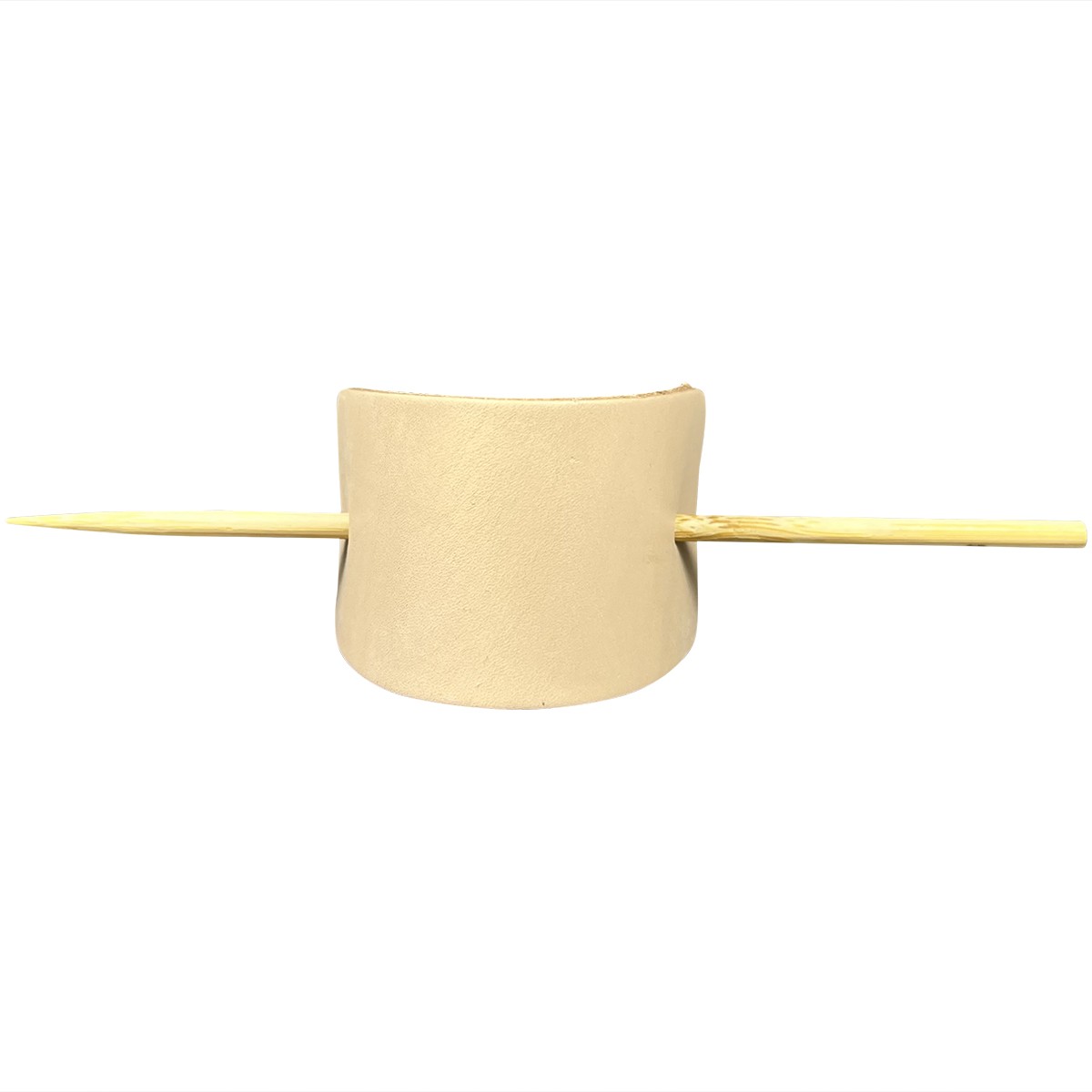 Classic Leather Hair Barrette Kit 5pk