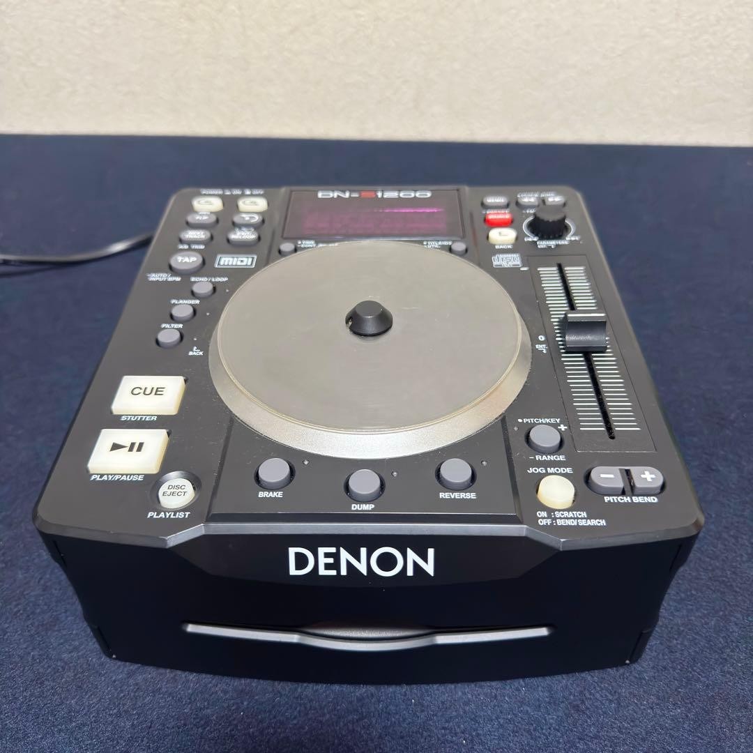 Denon DJ DN-S1200 CD/USB Media Player and Controller Used Japan