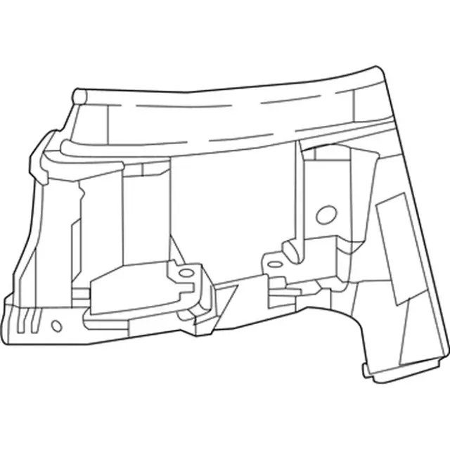 Genuine Ford Blind Spot Detection System Warning Sensor Bracket F1FZ-14D189-A