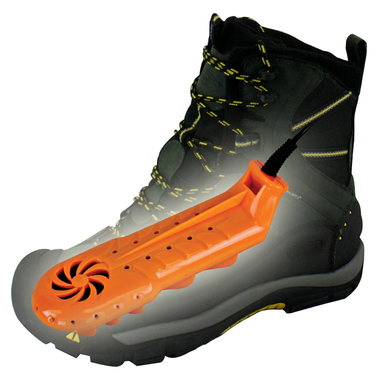DryGuy Travel Dry DX Boot Dryer and Shoe Dryer, Orange & Black One Size