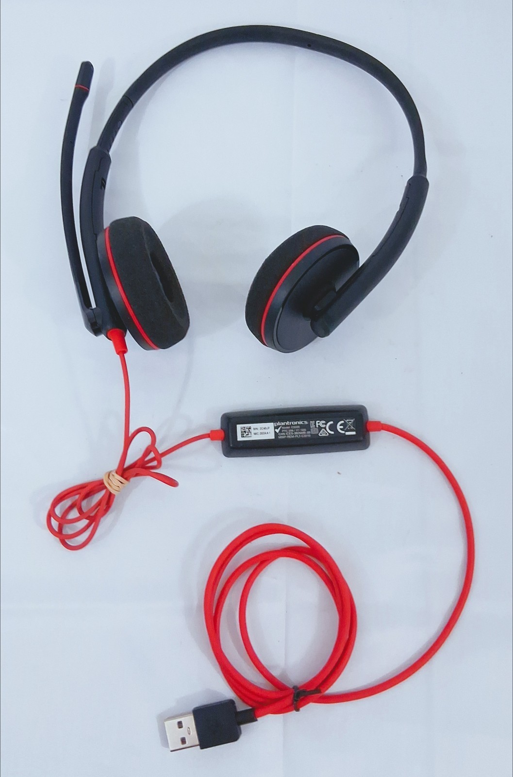 Plantronics Blackwire Stereo C3220 USB-C Over-the-Ear Headset - Free S/H
