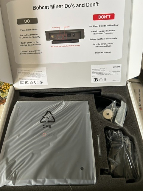 Bobcat Miner 300 Helium Hotspot for HNT - Black (US version)
