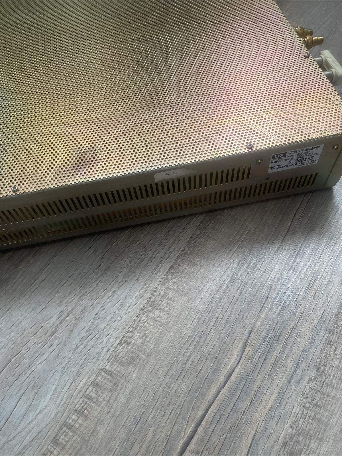 DX ANTENNA DIR-657 BROADCAST SATELLITE RECEIVER