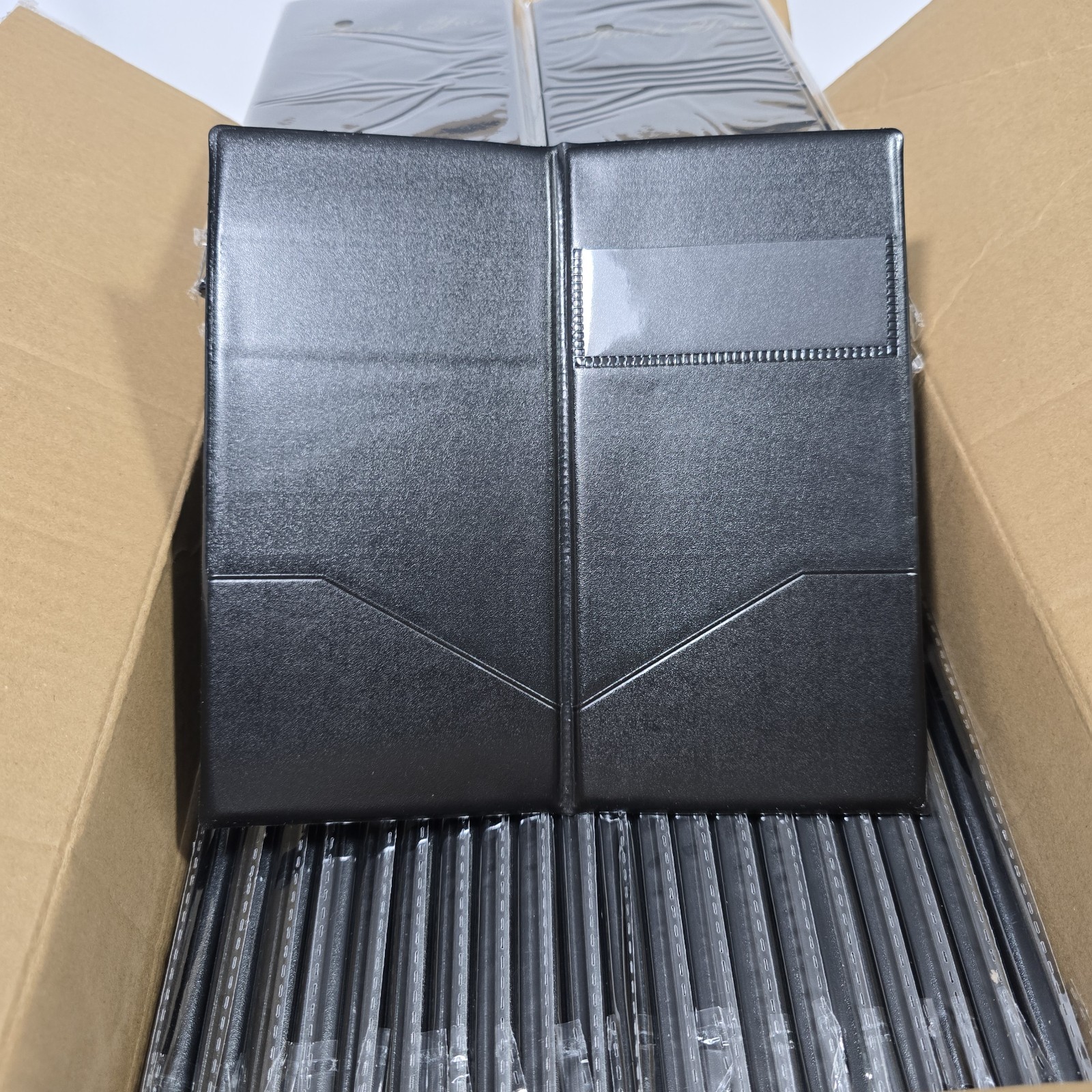 60pack Check Presenters for Restaurants Check Presenters Check Card HolderBlack
