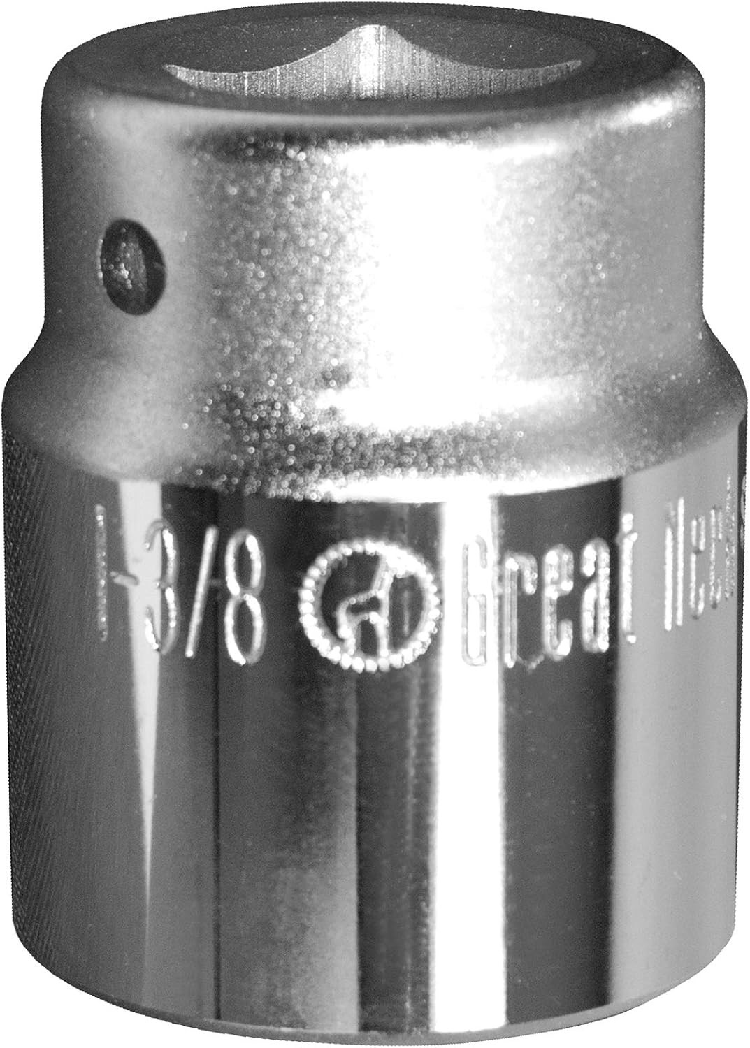 GreatNeck 3/4 Drive 12 Point Socket - 1 3/8 Inch Chrome Vanadium Steel