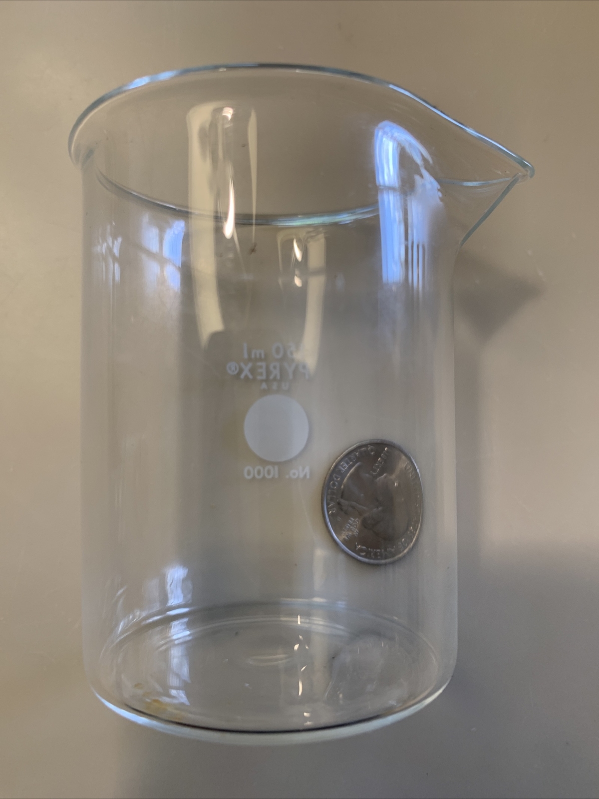 Real Lab Glass Beaker Pyrex 150ml No. 1000 SameDayHandling & Fast USPS
