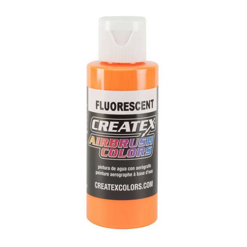 Createx Airbrush Colors 5410-02 Fluorescent Sunburst  2 oz. Airbrush Paint