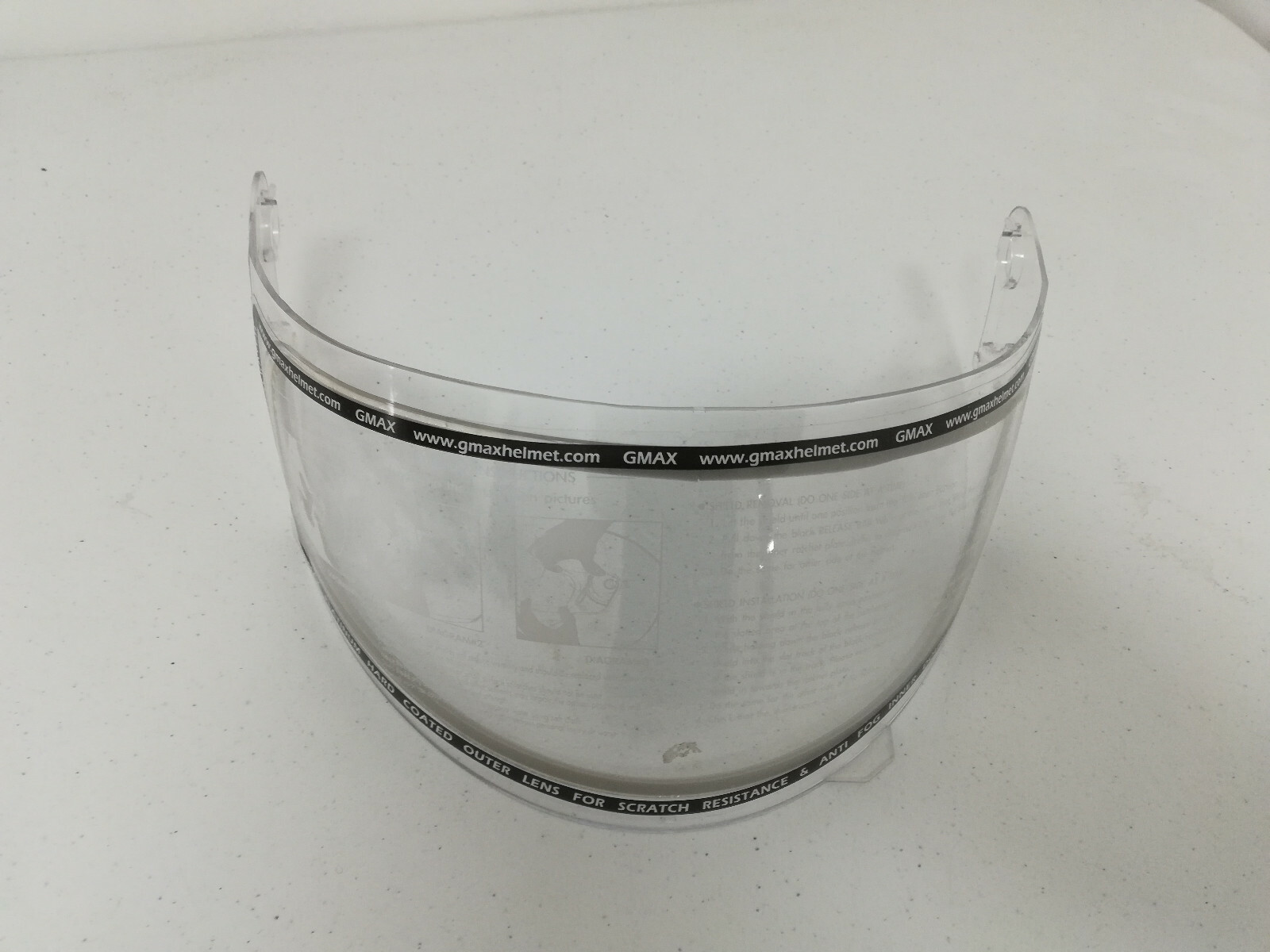 Gmax GM64 Dual Lens Snow Shield Clear
