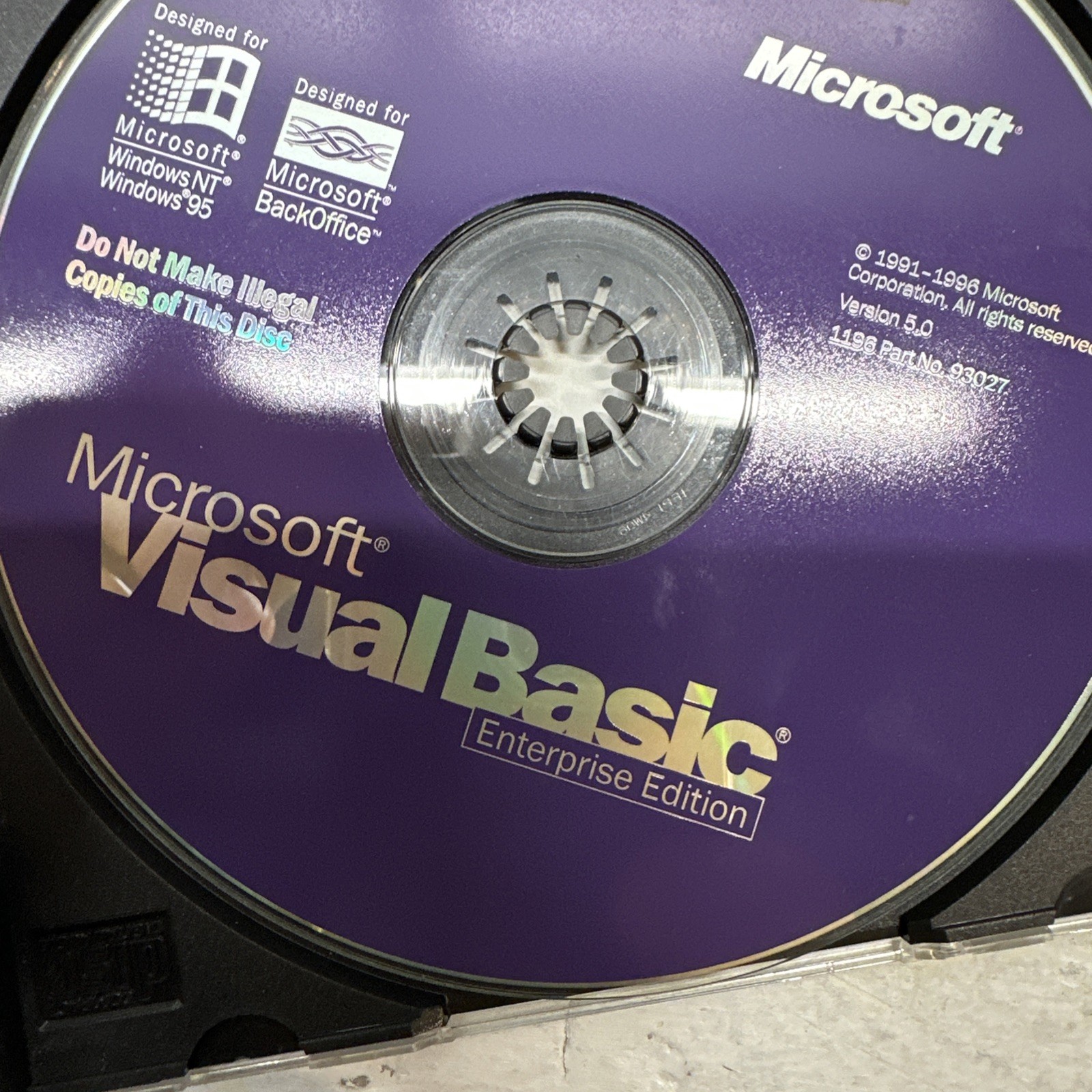 Vintage 1990’s Microsoft Windows 95, Office 97 (x2), & Visual Basic 5.0 Lot