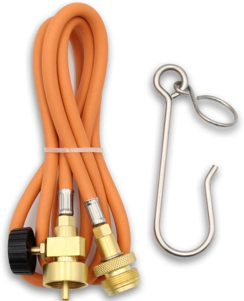 MAPP Gas Hose for 14 Oz MAPP or 16 Oz Propane Tank (CGA 600 RH)