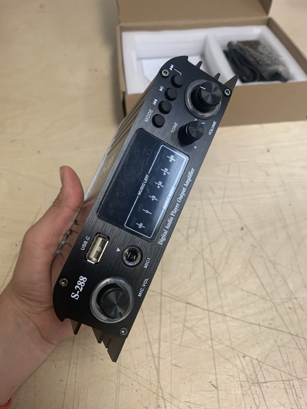 Digital Audio Player Output Amplifier S-288 Used