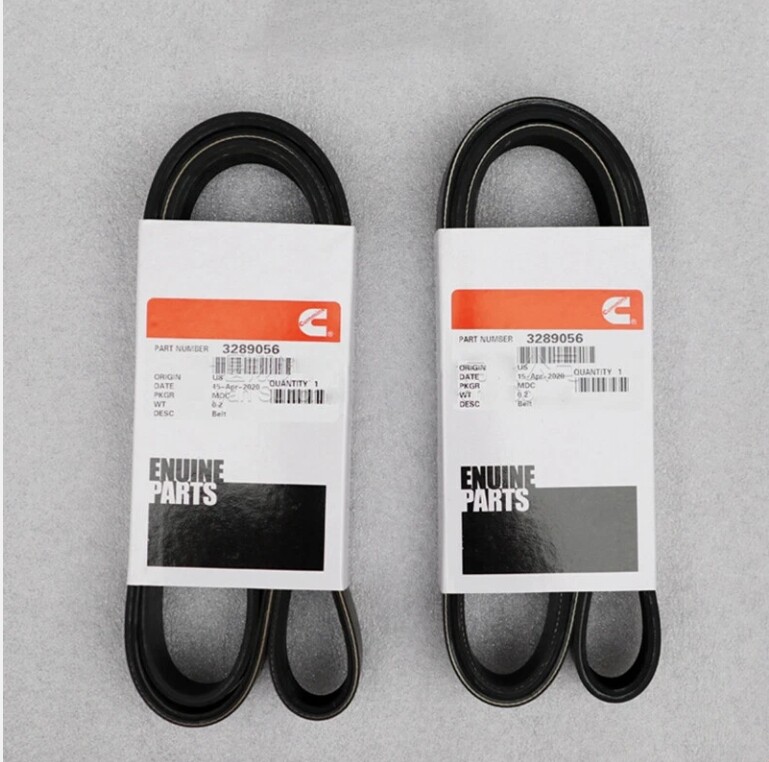 2 PCS New 3289056 For Cummins V-Ribbed Belt free shipping