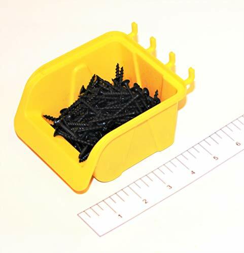 Pro 75 Peg Hook Kit & Bins - Shelf Hanger Garage Storage Pegboard Hanging Set