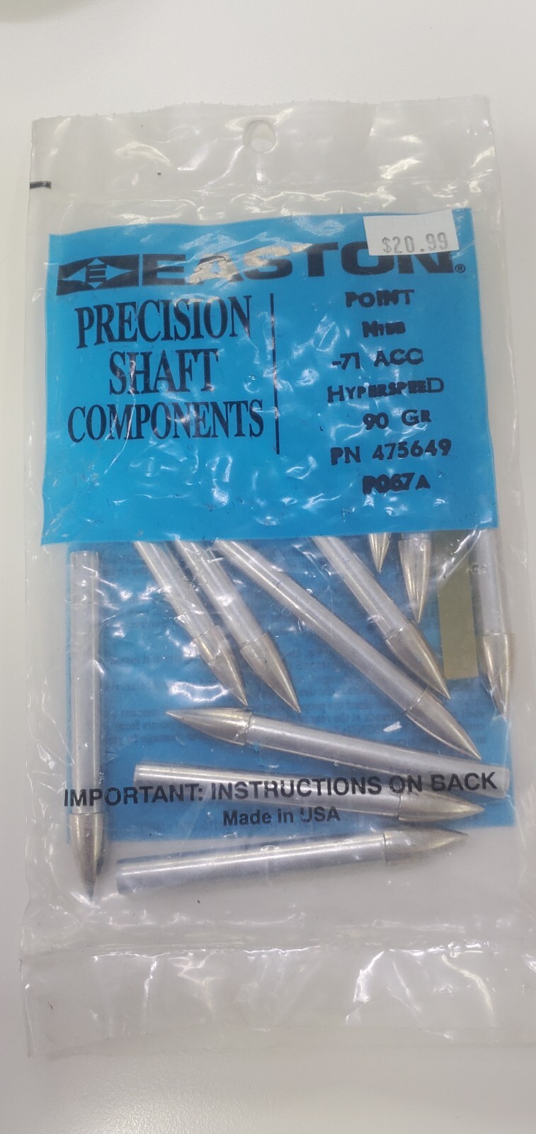 Easton Point NIBB -71 ACC Hyperspeed - 90 Grain - 1 dozen