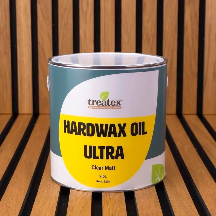 Treatex Hardwax Oil Ultra - Clear Matt 220 -0.5Ltr, 1Ltr, 2.5Ltr or 5ltr tin