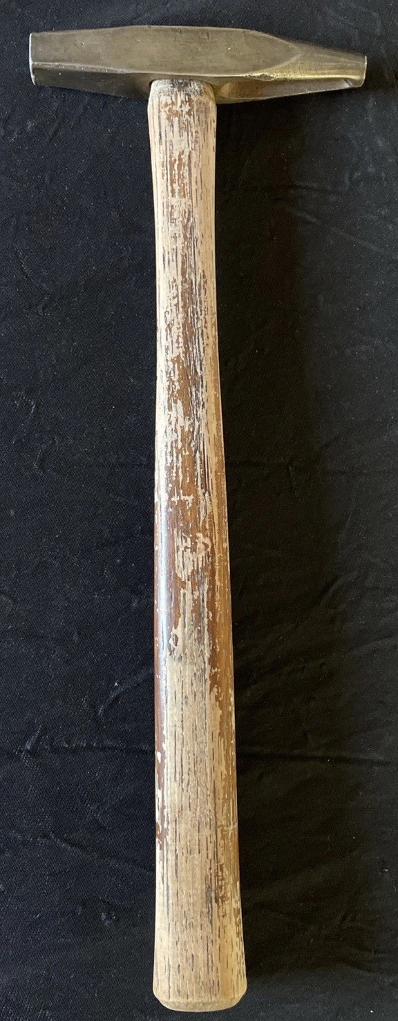 Vintage Tack Hammer with Magnetic Split Head and Wooden Handle | FREE S&H