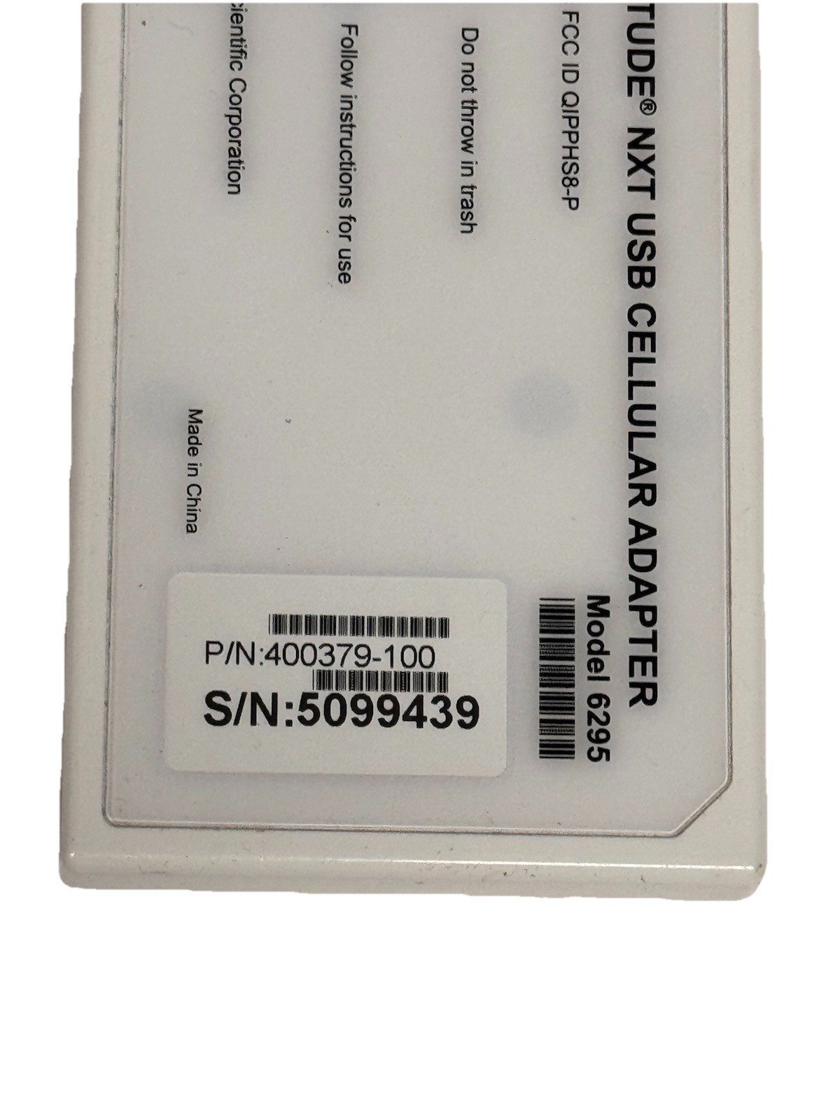 Boston Scientific Latitude NXT USB Cellular Adapter Model 6295