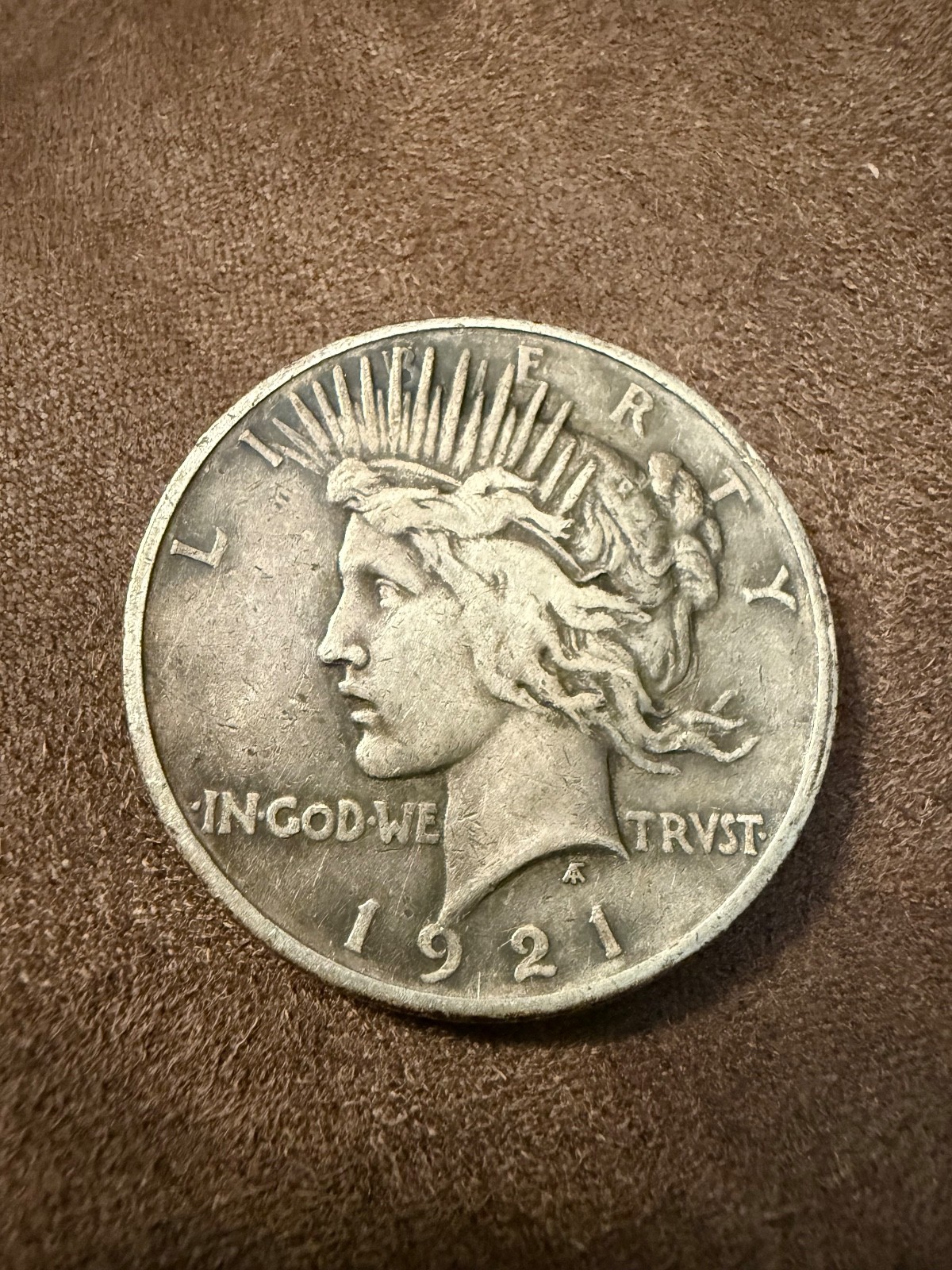 1921 USA Peace dollar (vf)