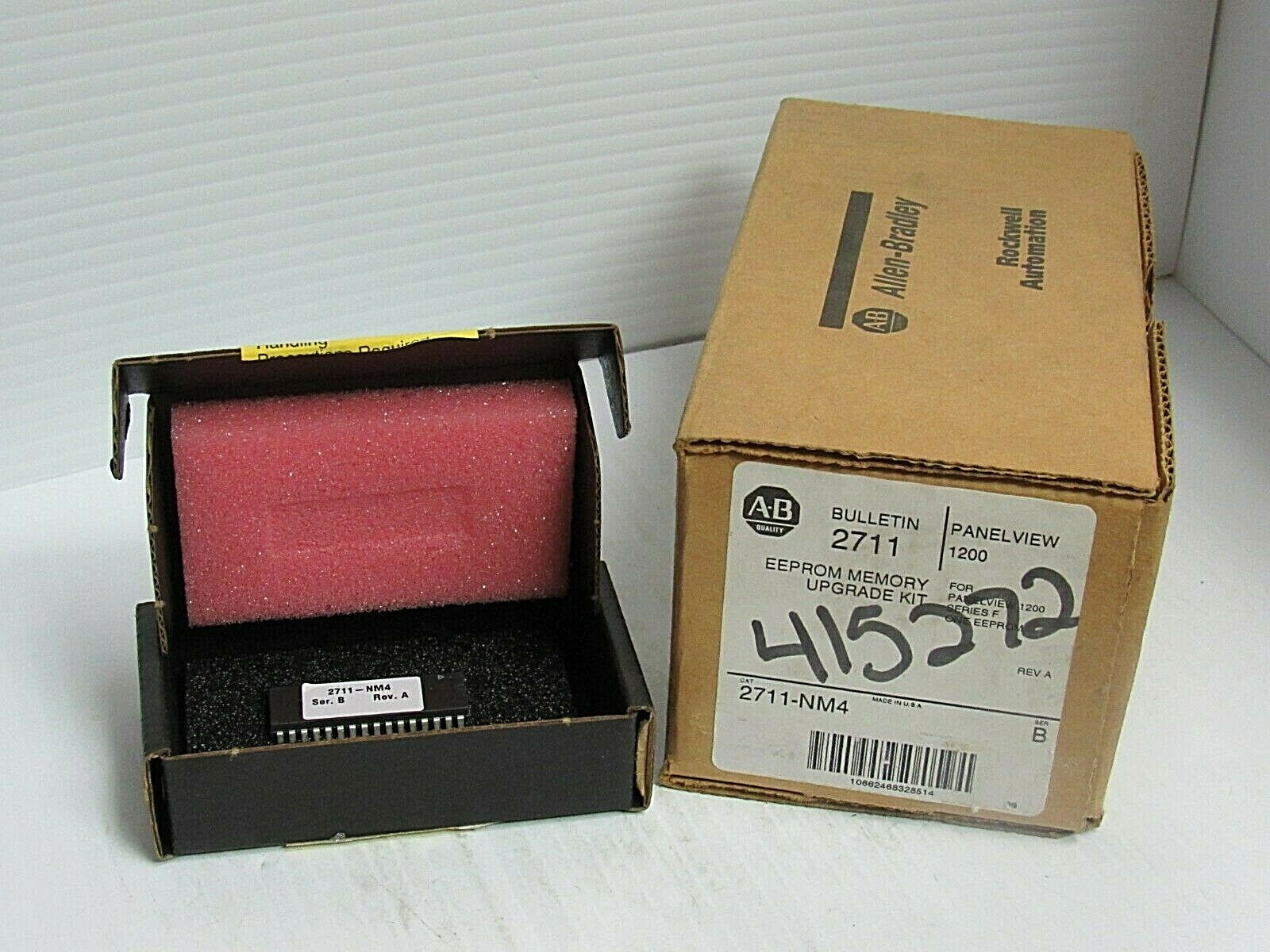 NEW ALLEN BRADLEY EEPROM MEMORY UPGRADE KIT 2711-NM4 2711NM4 SER B