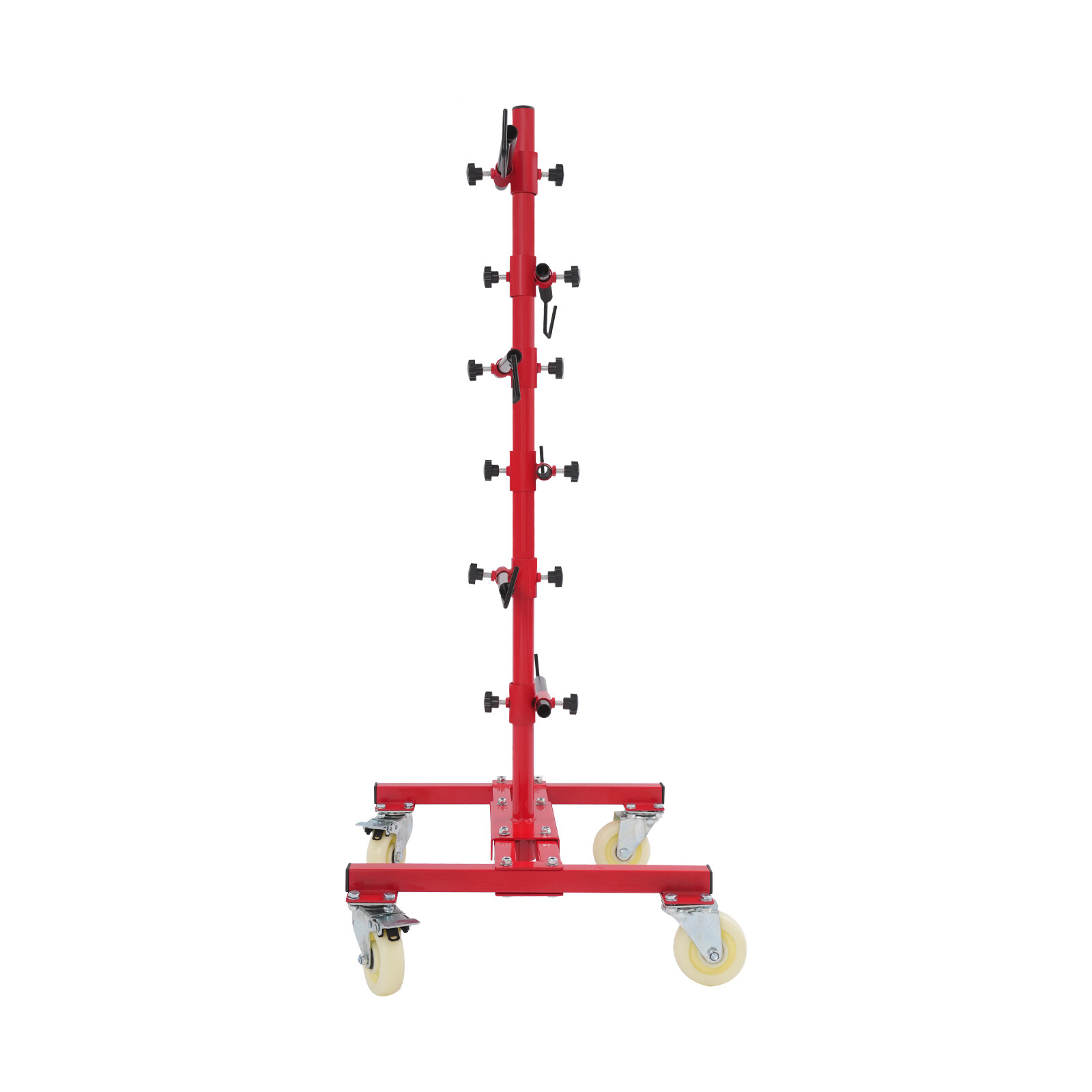 Panel Tree Paint Stand Panel Holder Car Panel Painting Stand w/ 6 Hooks 150lbs