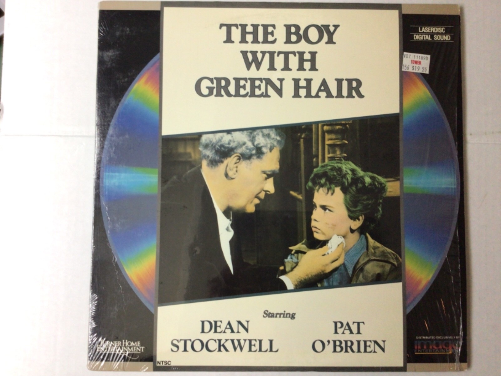 THE BOY WITH GREEN HAIR Dean Stockwell LASERDISC Like New w/ factory shrink