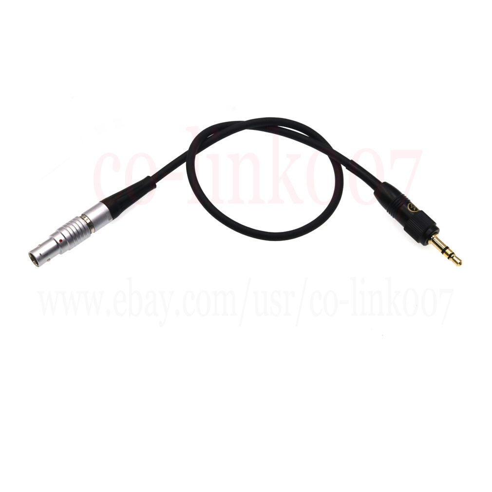 ARRI Mini Mini LF Timecode Cable 0B 5pin to 3.5 with Lock for Deity Time Code