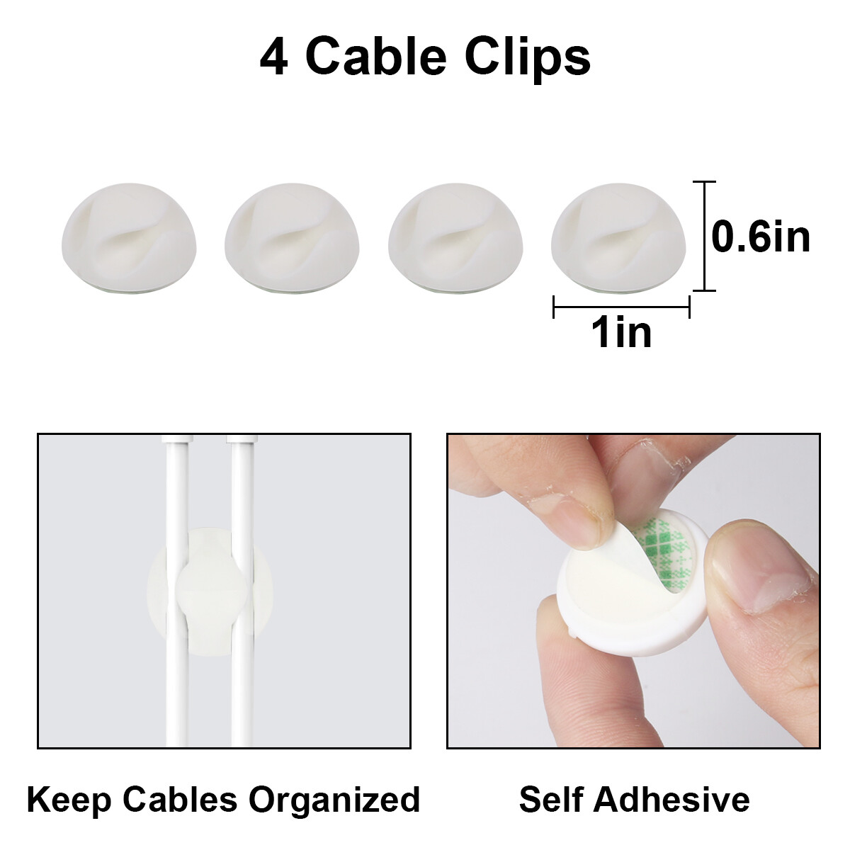 3Pcs Cable Management Box Cable Box Organizer For Hide TV Wire Power Strip &Cord