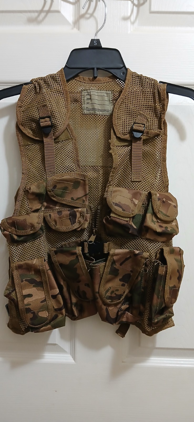 Highlander Boys Tactical Camo Vest NWOT Free Shipping